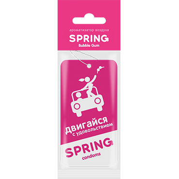 Spring Bubble Gum ароматизатор воздуха