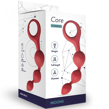 Le Frivole Core Moons, красные - фото, отзывы