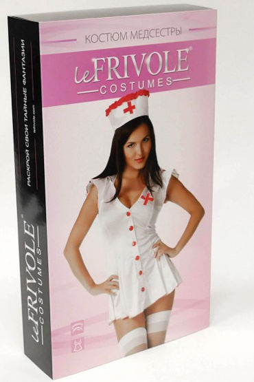 Le Frivole Медсестра, Эротичный халат и головной убор и другие товары Le Frivole с фото