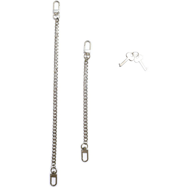 Le Frivole Be Mine Эксклюзивные наручники со сменными цепями, серебристые - фото, отзывы