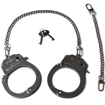 Le Frivole Be Mine Эксклюзивные наручники со сменными цепями, серебристые