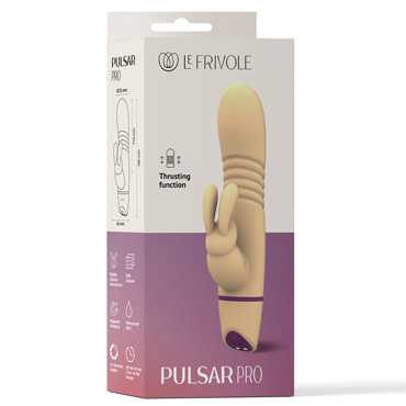 Вибратор-кролик Pulsar Pro Sensora - С функцией поступательных движений - купить в секс шопе