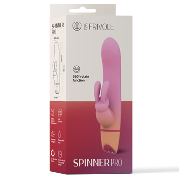 Вибратор-кролик Spinner Pro Sensora