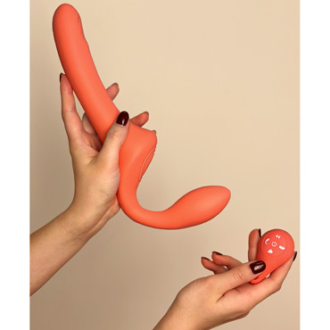 Вибрострапон Elegro Pro с раздельной пульсацией - На дистанционном управлении - купить в секс шопе