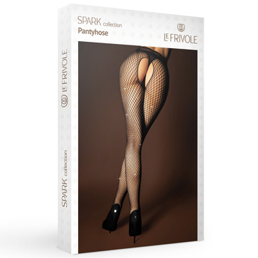 Le Frivole Spark Искрящиеся стразами колготки с доступом - фото, отзывы