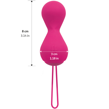 Новинка раздела Секс игрушки - Gvibe Gballs2 App, розовые
