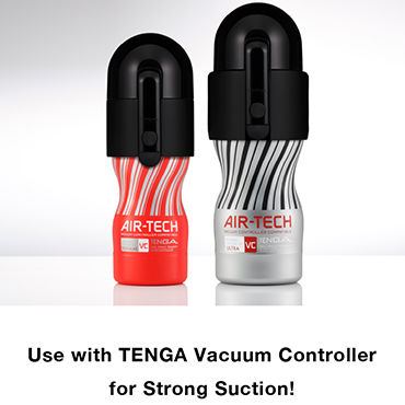 Tenga Air-Tech Vacuum Controller Compatible (Ultra), Мастурбатор увеличенного размера, имитирующий оральные ласки, совместимый с Tenga Vacuum Controller и другие товары Tenga с фото