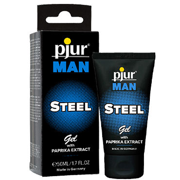 pjur Man Steel Gel, 50 мл, Гель для достижения эрекции мгновенного действия