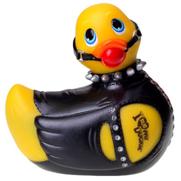 Bigteaze Toys I Rub My Duckie Bondage, желтый, Водонепроницаемый вибратор в виде уточки