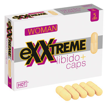 Hot Exxtreme Libido Caps, 5 капсул — фото 1