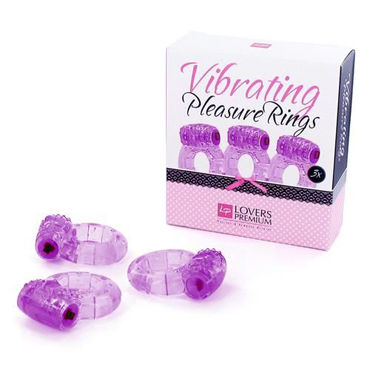 LoversPremium Pleasure Rings, фиолетовый