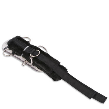 Пикантные штучки Мягкий набор для бондажа - Ошейник и наручники - купить в секс шопе