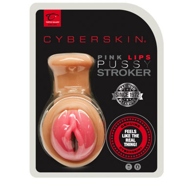 Новинка раздела Секс игрушки - Topco TLC CyberSkin Pink Lips Pussy Stroker