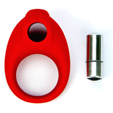 Topco TLC Buldge Vibrating Silicone Cock Ring - Эрекционное кольцо с вибрацией - купить в секс шопе
