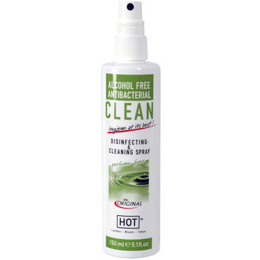 Hot Clean Disinfecting & Cleaning Spray, 150 мл, Дизенфицирующий и очищающий спрей