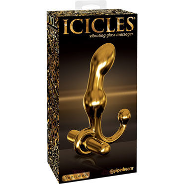 Pipedream Icicles Gold Edition - G08, золотой - фото, отзывы