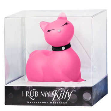 Bigteaze Toys I Rub My Kitty, розовый - Вибратор-кошка - купить в секс шопе
