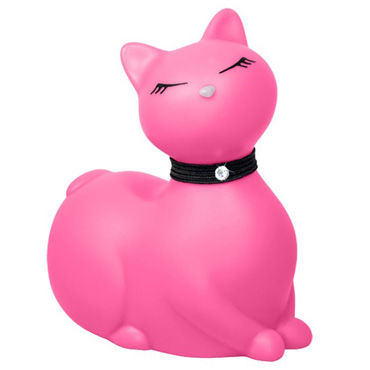 Bigteaze Toys I Rub My Kitty, розовый, Вибратор-кошка