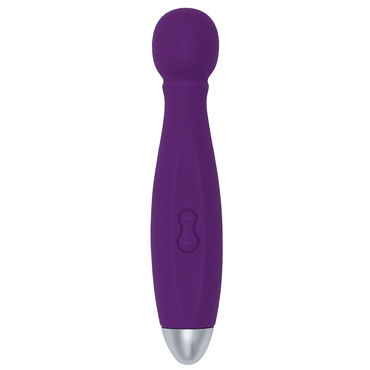 RestArt Bowling, фиолетовый - Вибратор с насадками для двоих - купить в секс шопе