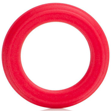 California Exotic Caesar Silicone Ring, красное - фото, отзывы