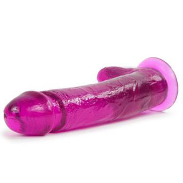 Topco Climax Cox 9.5" Colossal Cock, фиолетовый - Гелевый фаллоимитатор на присоске - купить в секс шопе
