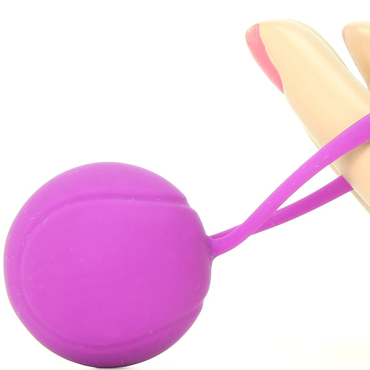 Shibari Pleasure Kegel Balls, фиолетовые - Набор вагинальных шариков - купить в секс шопе