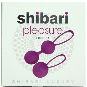 Shibari Pleasure Kegel Balls, фиолетовые, Набор вагинальных шариков и другие товары Другой с фото
