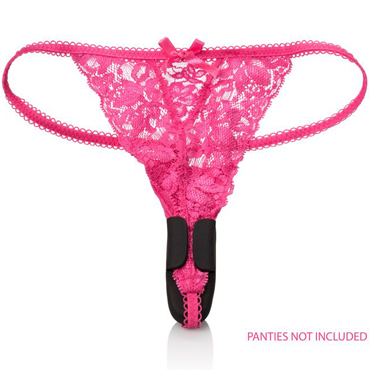 California Exotic Lock-N-Play Remote Petite Panty Teaser, черный - подробные фото в секс шопе Condom-Shop