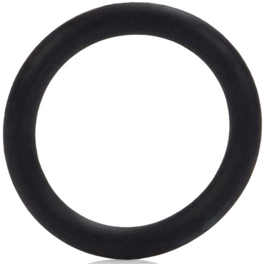 California Exotic Black Rubber Ring medium, черное — фото 1