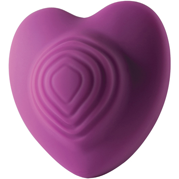 Rocks-Off Heart Throp, фиолетовый, Вибромассажер в форме сердца