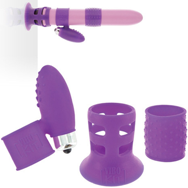 ViboKit Vibrator Upgrade Kit, фиолетовый, Набор для модернизации классического вибратора