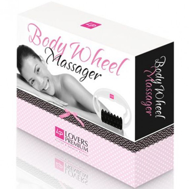 LoversPremium Body Wheel Massager, черно-белый - Массажер для тела - купить в секс шопе