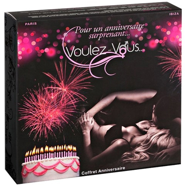 Voulez-Vous... Gift Box Birthday, Набор для массажа или прелюдии