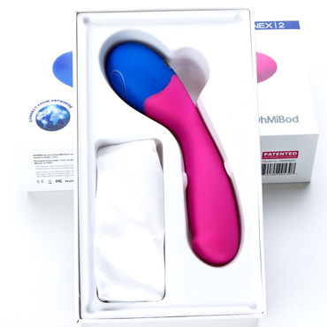 OhMiBod Blue Motion NEX 2, сине-розовый - Вибратор со смарт-управлением - купить в секс шопе