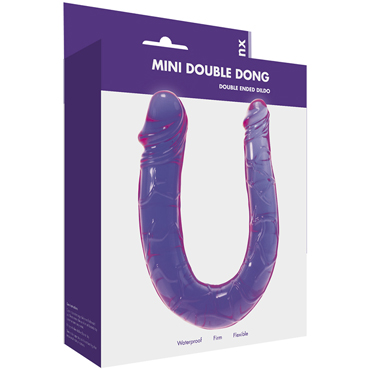 Kinx Mini Double Dong, фиолетовый - фото, отзывы