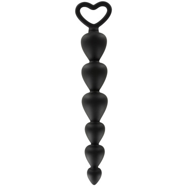 Toy Joy Bottom Beads, черная — фото 1