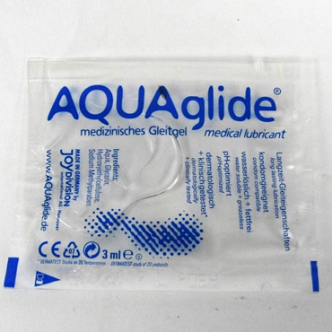 Aquaglide, 3 мл, Нейтральный лубрикант на водной основе