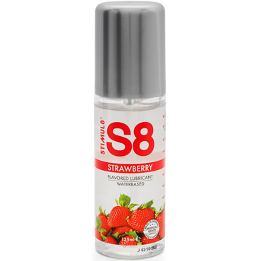 Stimul8 Flavored Lubricant Strawberry, 125 мл - фото, отзывы