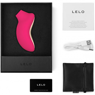 Lelo Sona 2, розовый - Звуковой массажер клитора - купить в секс шопе