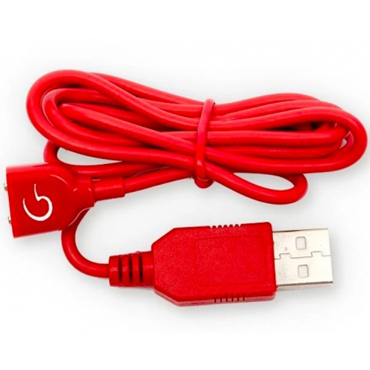 Gvibe Magnetic Charging Cord, красный, Оригинальное магнитное зарядное устройство Gvibe