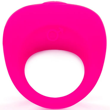 Brazzers Эрекционное кольцо с вибрацией, розовое, Для усиления ощущений