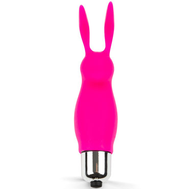Brazzers Вибратор в виде кролика, розовый, Для стимуляции клитора