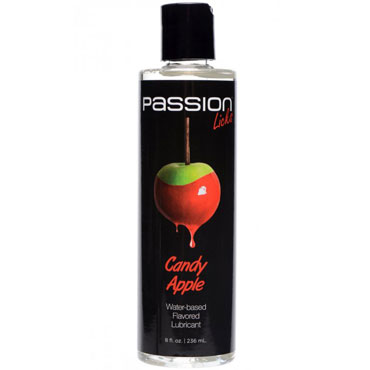 XR Brands Passion Licks Water Based Flavored Lubricant Candy Apple, 236 мл