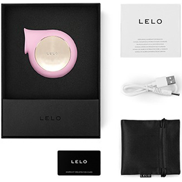 Lelo Sila, розовый - Бесконтактный стимулятор клитора - купить в секс шопе