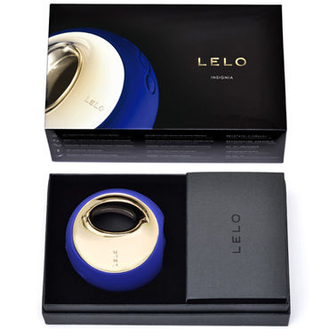 Lelo Ora, темно-синий - Инновационный стимулятор, имитирующий оральные ласки - купить в секс шопе