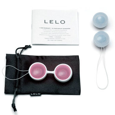Lelo Luna Beads Mini - Миниатюрные вагинальные шарики с системой выбора оптимального веса - купить в секс шопе