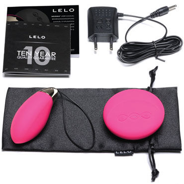 Lelo Lyla 2, розовый - Водонепроницаемый вибратор с уникальным дистанционным управлением - купить в секс шопе