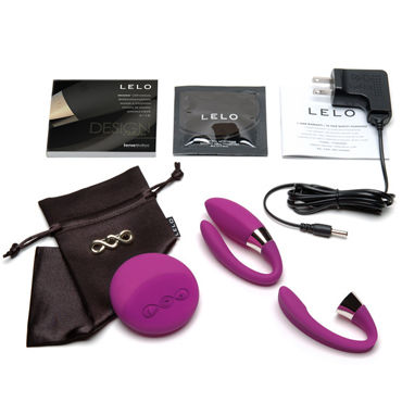 Lelo Tiani 2, фиолетовый - Мультискоростной вибратор для пар с дистанционным управлением - купить в секс шопе