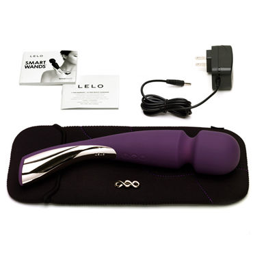 Lelo Smart Wand Medium, фиолетовый - Уникальный компактный массажер - купить в секс шопе