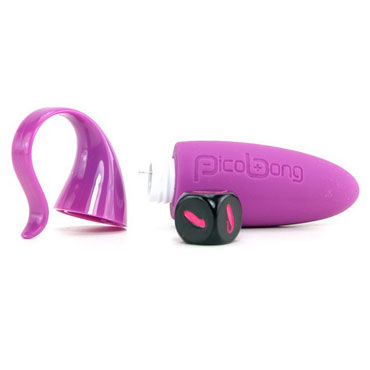 PicoBong Koa, фиолетовый - Клиторальный массажер и эрекционное виброкольцо - купить в секс шопе